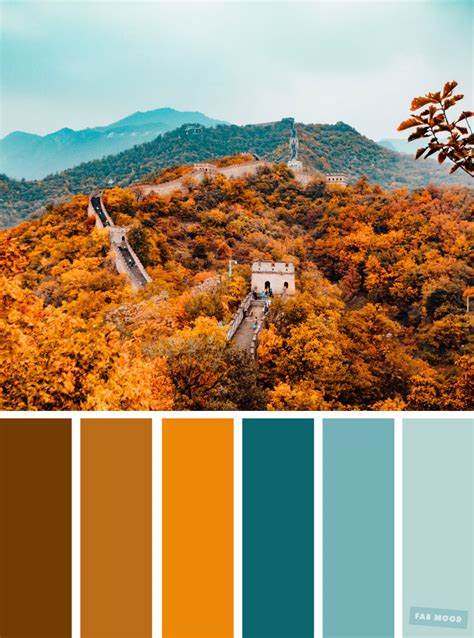 59 Pretty Autumn Color Schemes { Shades Of Autumn Leaves