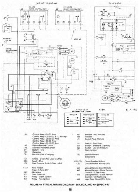 onan  rv generator wiring diagram