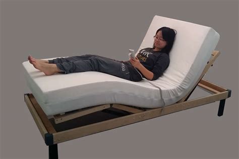 king single electric adjustable bed reduces  health issues