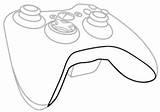 Xbox Coloring Controller Pages Getcolorings Getdrawings Color Printable Colorings sketch template