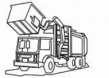 Garbage Trucks Monster Getdrawings sketch template