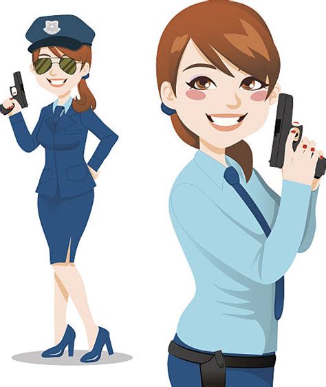 best security guard smiling illustrations royalty free