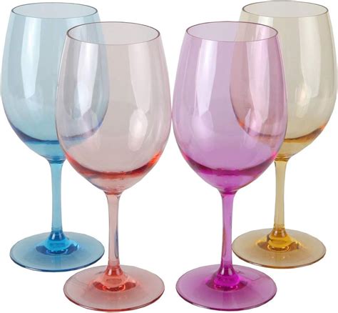 Lily S Home Unbreakable Acrylic Wine Glasses Made Of Shatterproof