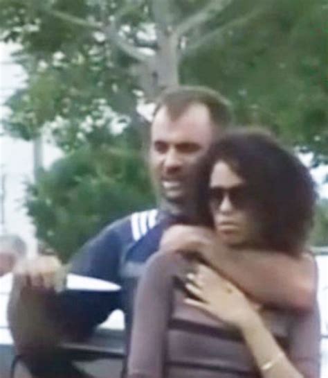 watch shocking video of woman being held hostage by man
