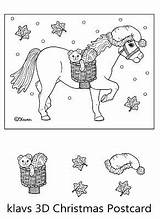 Jule Heste Tegninger Kravlenisser Gemt sketch template