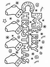 Christmas Coloring Merry Pages Printable Color Holiday Kids Recommended Print Bright Mycoloring Getcolorings sketch template