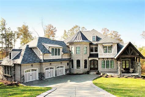stunning european house plan loaded  special details vv architectural designs