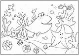 Coloring Underwater Pages Scene Drawing Water Under Ocean Sea Kids Scenes Color Getcolorings Printable Animals Getdrawings sketch template