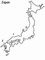 Giappone Japon Coloriage Cartina Nazioni Stampare Cartine Laminas Geografiche Geografie Coloratutto Malvorlage Stampa Gifgratis sketch template