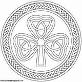 Claddagh Coloring Printable Shamrock Celtic Box Eat Don Designs Irish sketch template