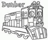 Chuggington Dunbar Colorat Desene Trenul Trenuri Clopotel Animate Mcstuffins Poze sketch template