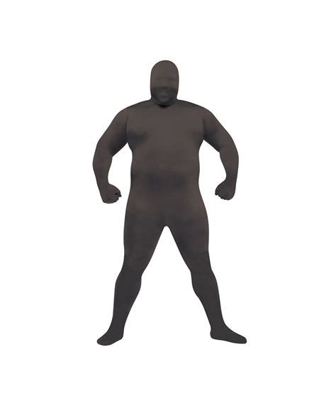 Black Skin Suit Plus Size Costume Adult Costumes