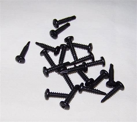 black stainless steel screws
