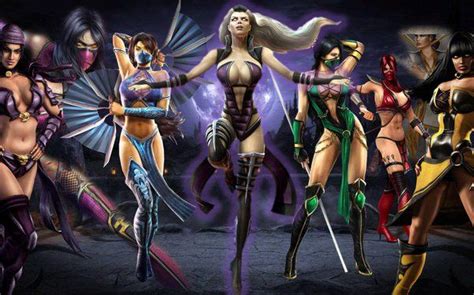 Some Female Characters Of Mk This Goes Along With The Comparison Of