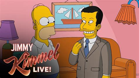 Homer Simpson Gives Jimmy Kimmel A Tour Of Springfield