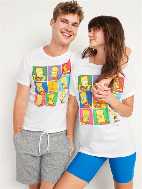 The Simpsons™ Bart Gender Neutral Graphic T Shirt For Adults Old Navy