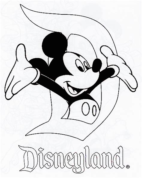 disneyland coloring page high quality coloring pages coloring home