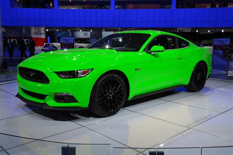ford mustang colored cars
