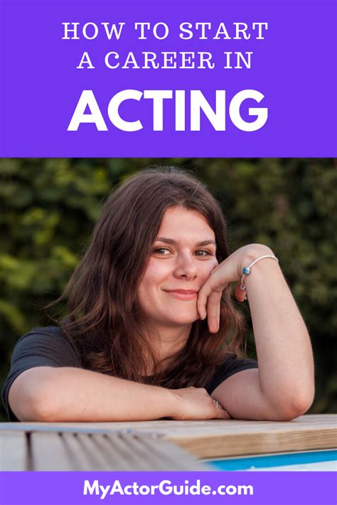 so you want to be an actor but where do you start practical step by
