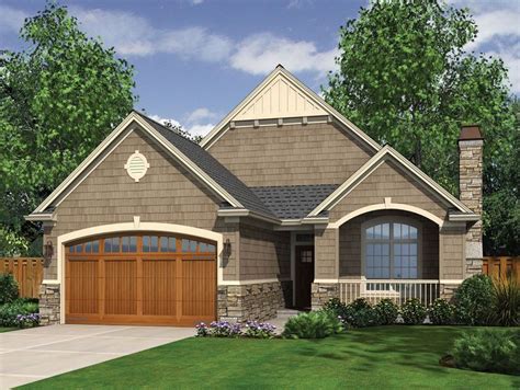 plan  open cottage home plan craftsman style house plans narrow lot house plans