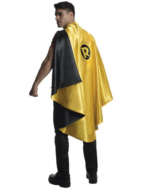 robin deluxe cape mens costume in 2019 batman costumes