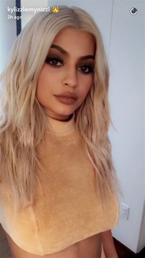 while kylie snapped her revealing top kylie jenner