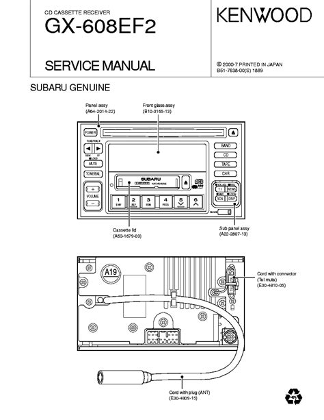 kenwood gx ef service manual  schematics eeprom repair info  electronics experts
