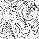 Unicorn Donut Getcoloringpages Flying Licorne Coloriage Licornes Unicornios Unicorns Template Lovesmag sketch template