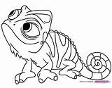 Coloring Pascal Tangled Pages Disneyclips Pdf Funstuff sketch template