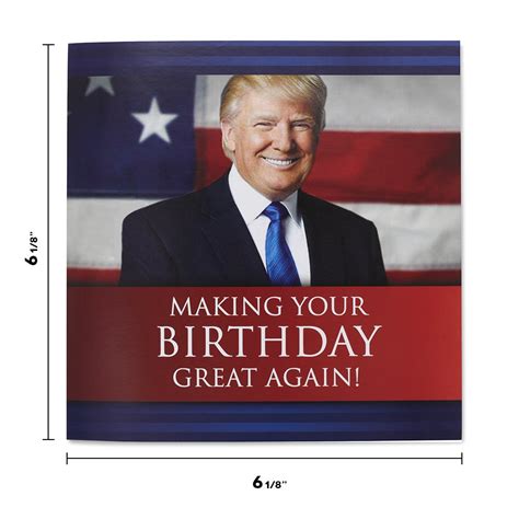 Talking Trump Birthday Card Wishes You A Happy Birthday