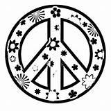 Peace Pages Sign Coloring Girls Getdrawings sketch template