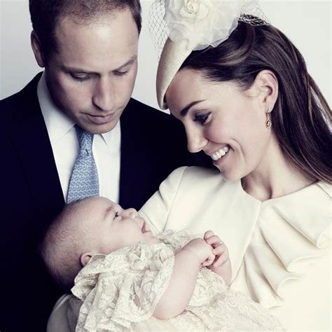 Sweet George Kate And William Fawn Over Son In New