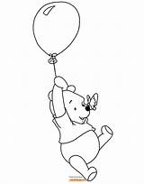 Balloon Pooh Winnie Coloring Pages Drawings Floating Disney Easy Tattoo Baby Colouring Tattoos Choose Board Funstuff Disneyclips sketch template