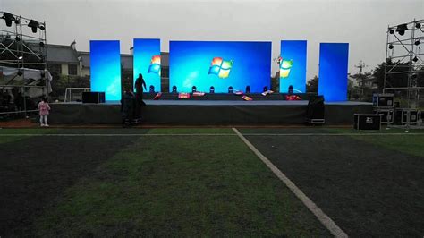 stage backdrop modular led video wall p p outdoor led display