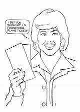 Coloring Osmond Donny Marie Family 1970s Osmonds Book sketch template