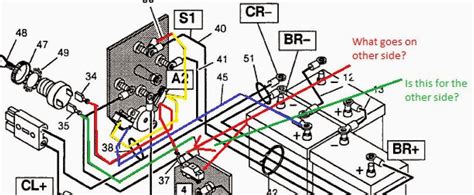 ezgo golf cart solenoid wiring diagram