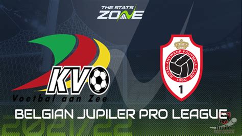 kv oostende  antwerp preview prediction  stats zone