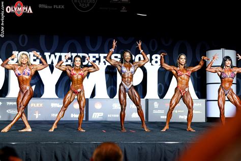 2018 Ifbb Olympia Women S Physique Division