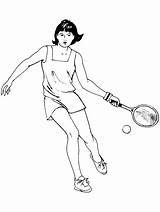 Primarygames Coloring Pages Tennis Sports Olympics Olympic Games Fun sketch template