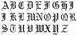 Gothic English Calligraphy Font Alphabet Old Letters Fonts 17th Lettering Modern Elizabethan Upper Words Regular Newdesign Visit Via March sketch template