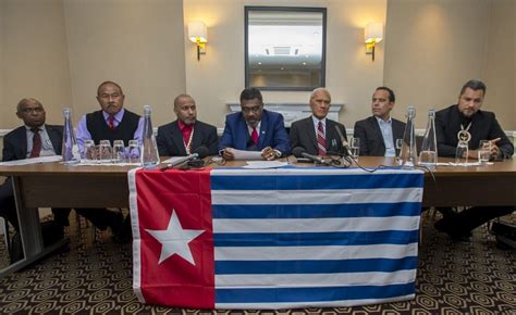 historic meeting  west papuas future takes place  british parliament international