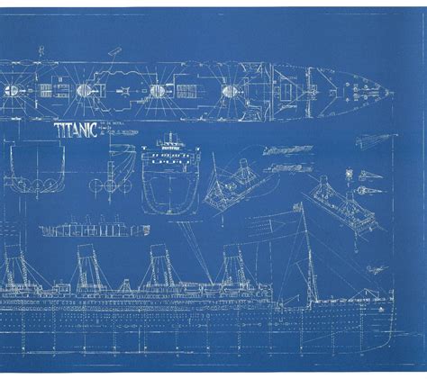 titanic blueprints  titanic rms titanic titanic model
