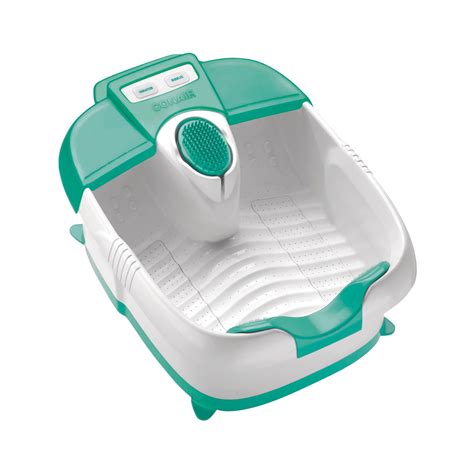 conair foot spa with massage bubbles and heat white foot bath home