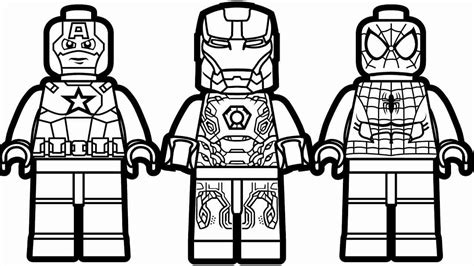 beautiful picture  lego spiderman coloring pages