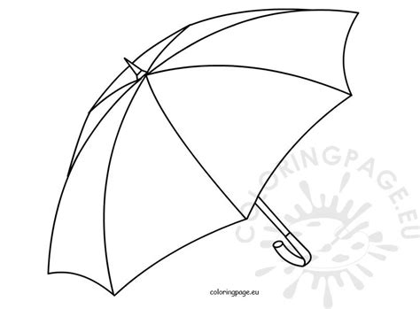 umbrella open kids coloring pages  print coloring page