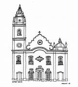 Igreja Barroco Igrejas Barrocas sketch template