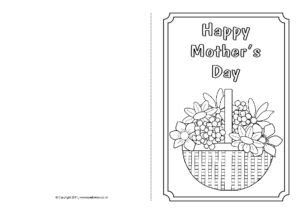 mothers day colouring pages printable uk mother  day colouring