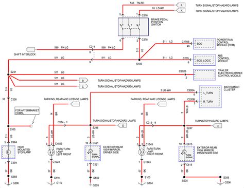 ford turn signal switch wiring qa multifunction switch wire colors diagrams