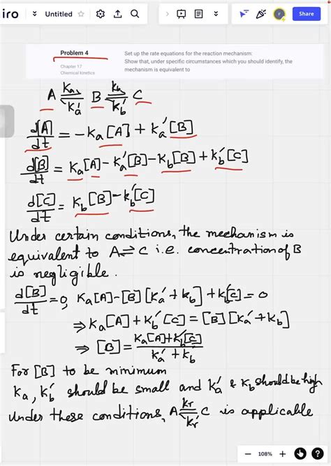 solvedset   rate equations   reaction mechanism show