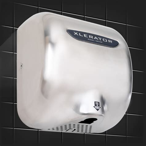 xl sb xlerator hand dryer stainless steel excel hand dryer